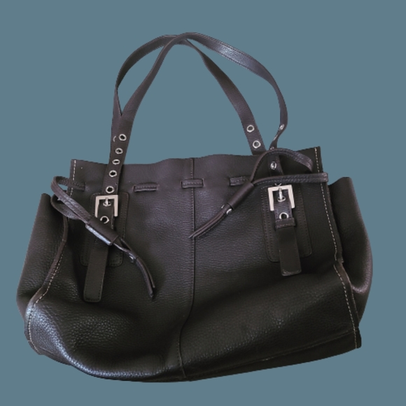 Nordstrom Leather Shoulder Handbag - Picture 2 of 4